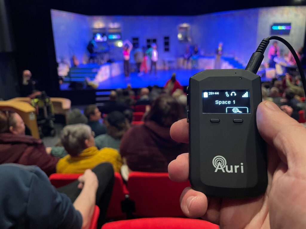 Auri Receiver Connected to Space 1 Stream at Contact Theatre