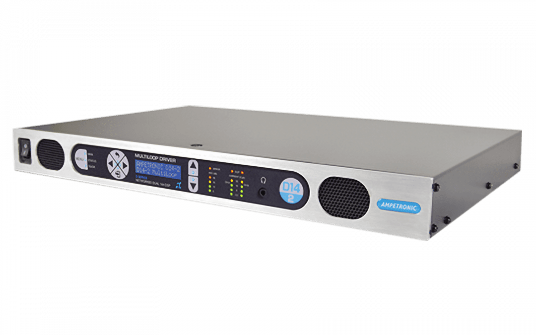 D14-2 networkable DSP hearing loop driver