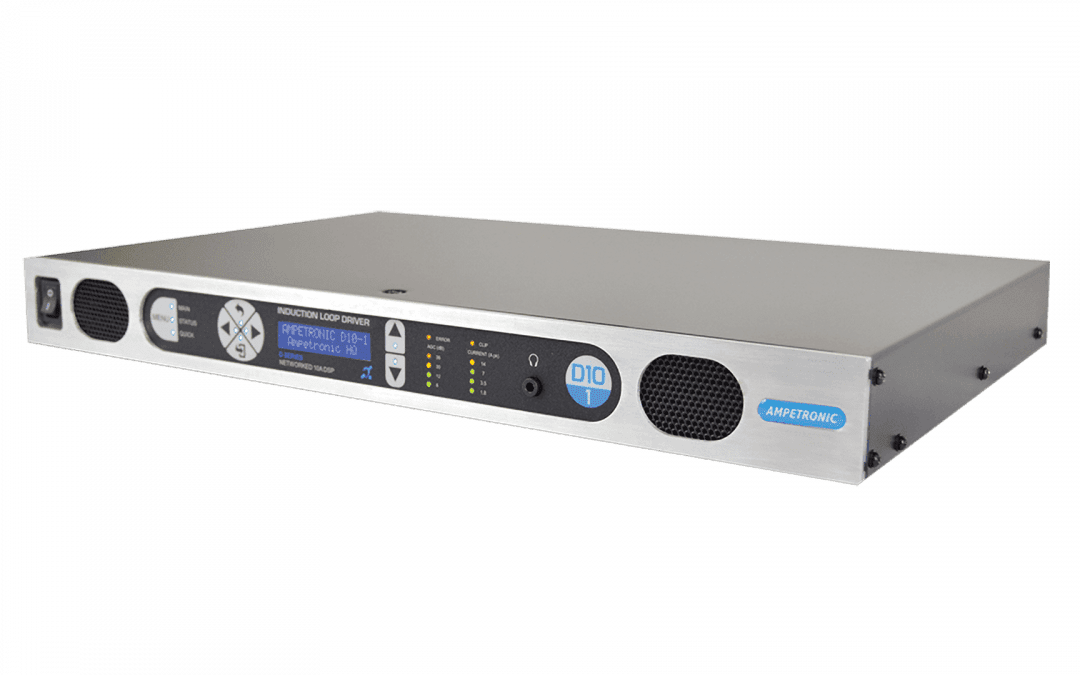 D10-1 networkable DSP hearing loop driver