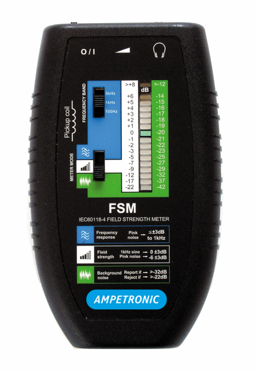 FSM Magnetic Field Strength Meter from Ampetronic