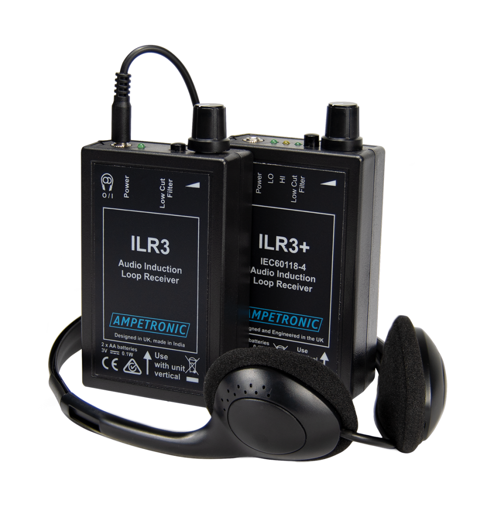 Hearing loop receivers and test equipment from Ampetronic