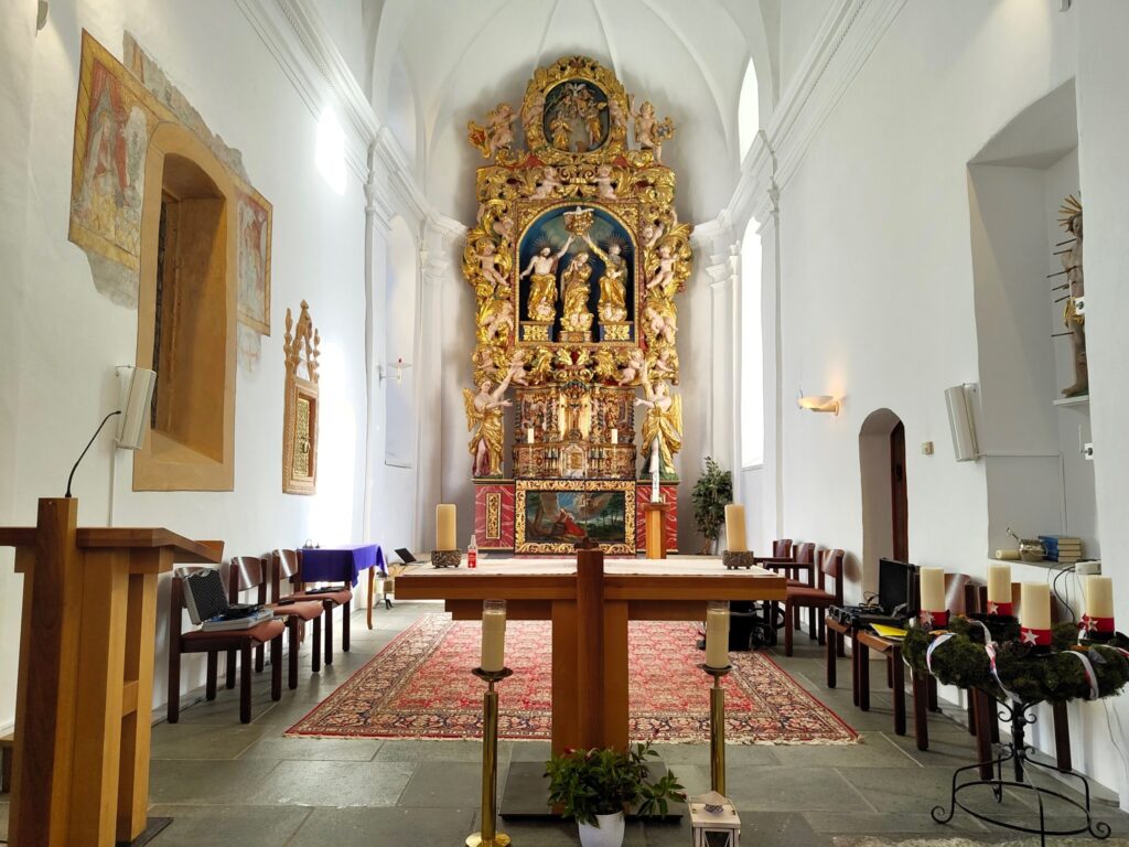 Catholic Church Unterbäch installation